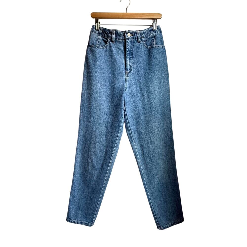Vintage Dockers High Waisted Tapered Jeans Womens Size 8 Cotton
